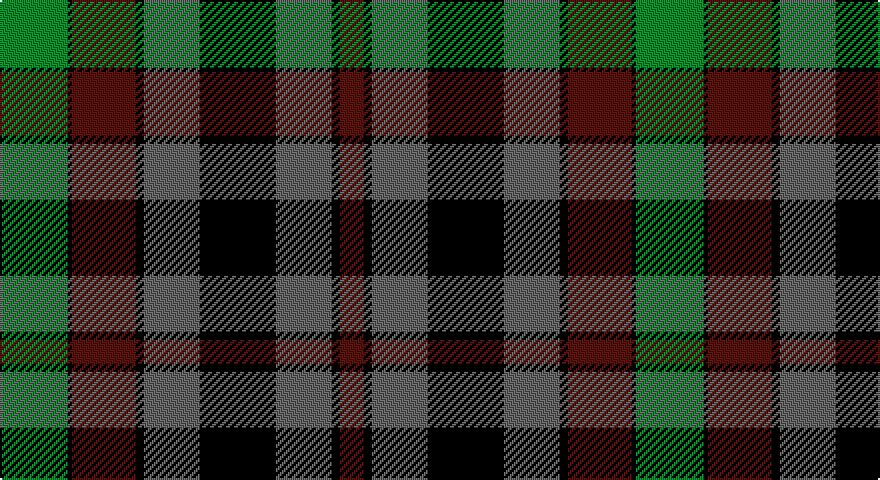G/34 K2 DR32 K4 N28 K38 N28 K4 DR/12 tartan
