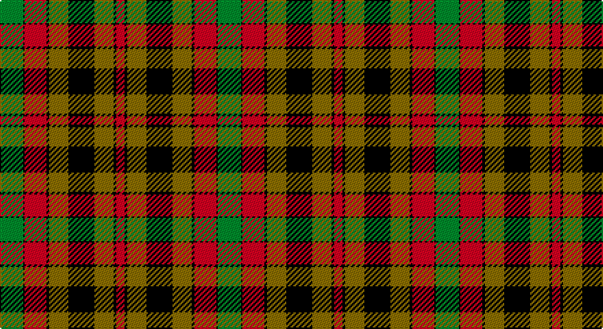 G/17 K1 R16 K2 Y14 K19 Y14 K2 R/6 tartan
