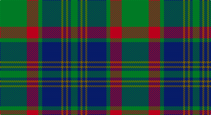 G/56 R24 G8 DB40 Y4 DB6 Y4 DB6 G/14 tartan