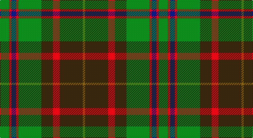 G/16 R4 DB8 R4 G40 DY20 R12 DY40 Y/4 tartan