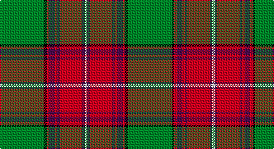 G/71 K4 R4 DP9 R4 DP4 R36 DP4 W/4 tartan