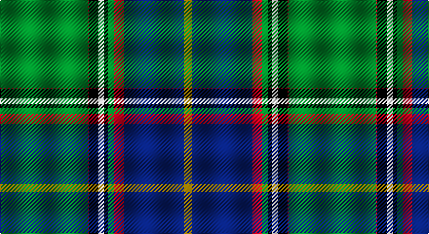 G/90 R1 K10 W6 K4 G6 R10 DB62 Y/8 tartan