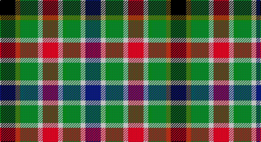K/26 Y8 G30 W8 R26 W8 G30 W8 DB/26 tartan