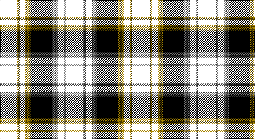 K/30 Y4 K10 Y10 K36 N10 K10 N4 K/30 tartan