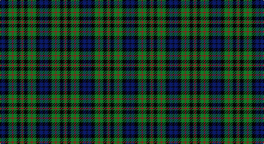 K/2 DB6 K6 G6 R2 G6 K6 G2 R/2 tartan