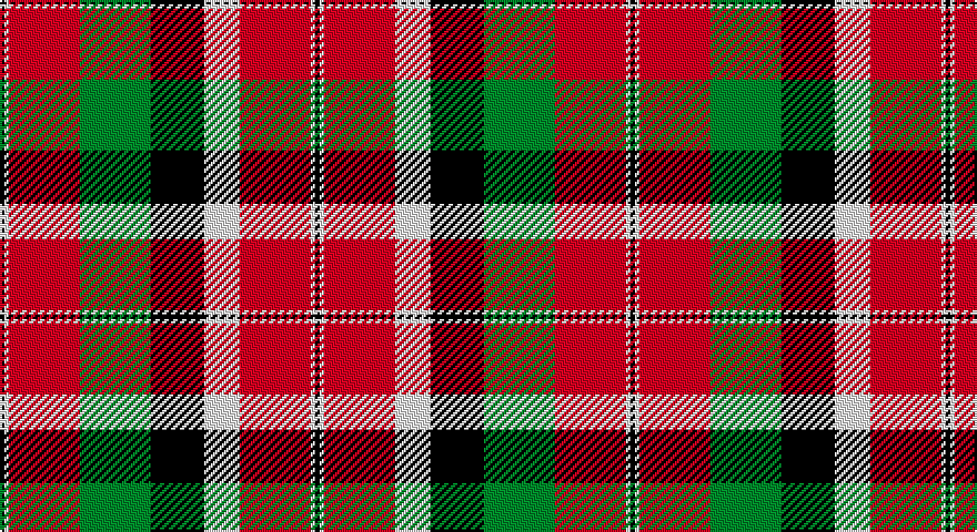 K/2 W2 R32 G32 K24 W16 R32 W2 K/2 tartan