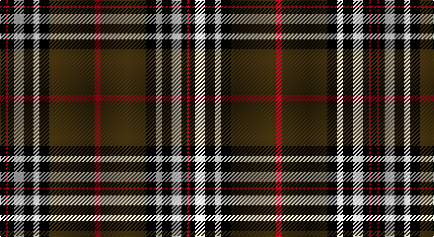 K/6 R2 K6 W10 K10 W6 K10 DY46 R6 DY46 K10 W6 K10 W10 K6 R/2 tartan