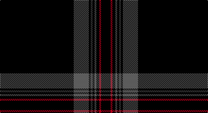 K/156 Y32 K4 DT4 K4 Y4 K6 R4 K/20 tartan