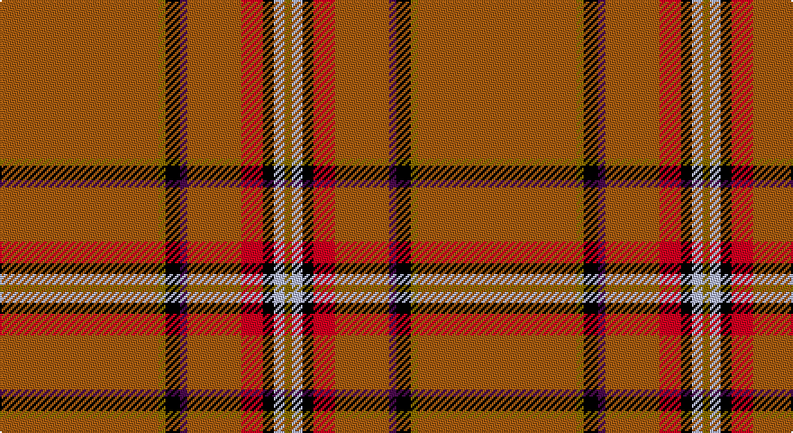 O/88 Y4 K8 DP4 O30 R12 K6 LB6 Y/4 tartan