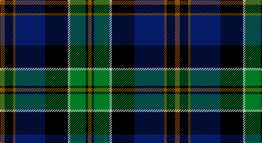 O/8 K14 O4 DB50 K38 W4 G26 K4 Y/6 tartan