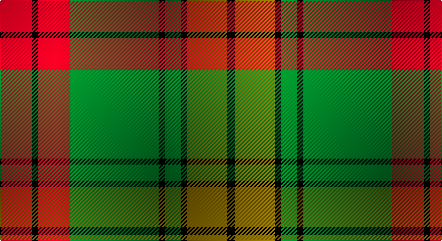 R/32 K6 R32 G88 K6 G16 K6 Y40 K/8 tartan