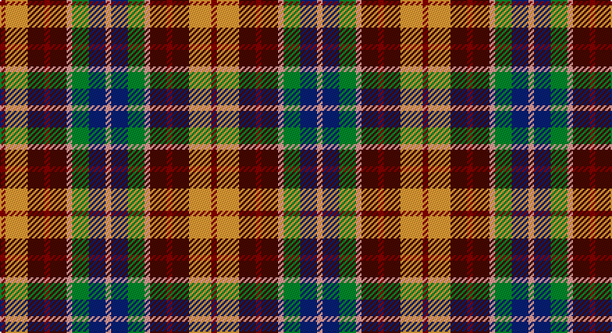 R/4 LO16 DR12 R4 DR12 LR4 G12 DB12 LR/4 tartan