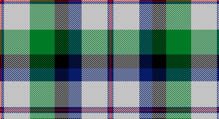 R/4 DB4 W52 G50 K28 DB26 W52 DB4 R/4 tartan