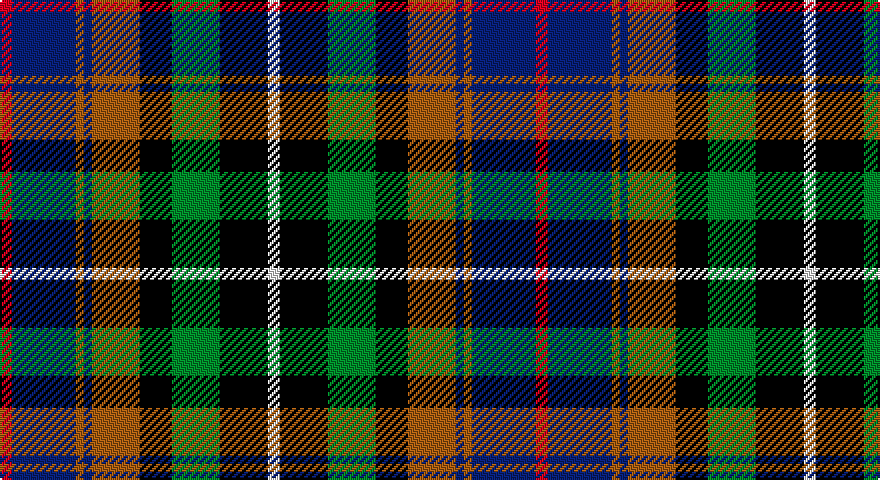 R/6 DB32 O4 DB4 O24 K16 G24 K24 W/6 tartan