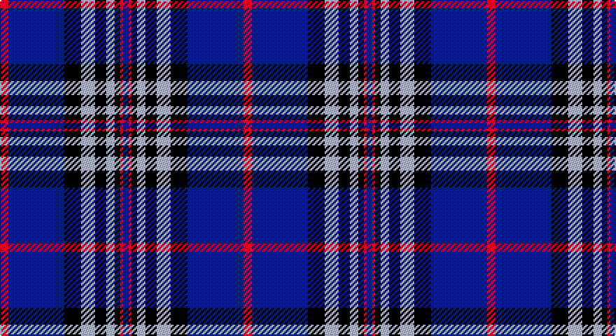 R/6 DB40 K12 LB10 K8 LB6 K4 R2 DB/4 tartan