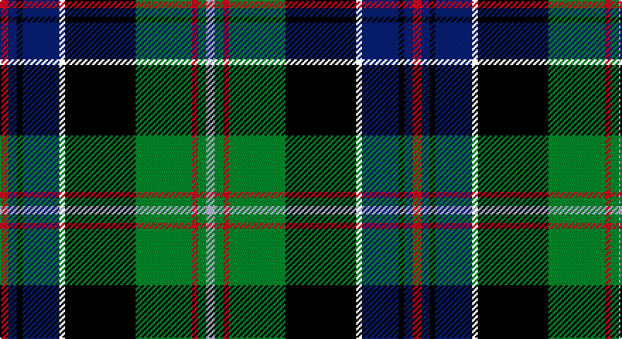 R/6 DB6 K4 DB26 K4 K50 G40 R4 G6 LB/6 tartan