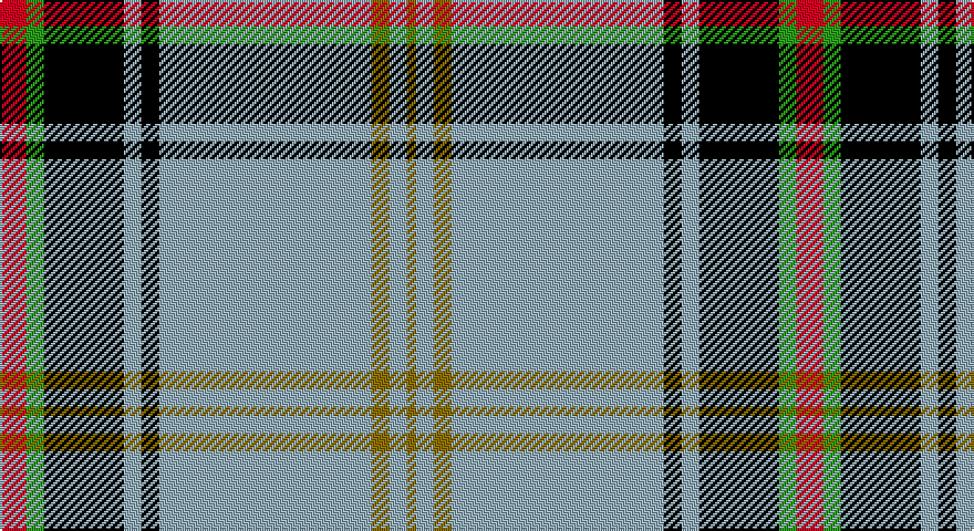 R/12 G8 K36 LG8 K8 LG96 Y8 LG8 Y/4 tartan