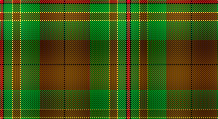 R/6 K2 G16 LY2 DYi14 LY2 G38 DY50 K/2 tartan