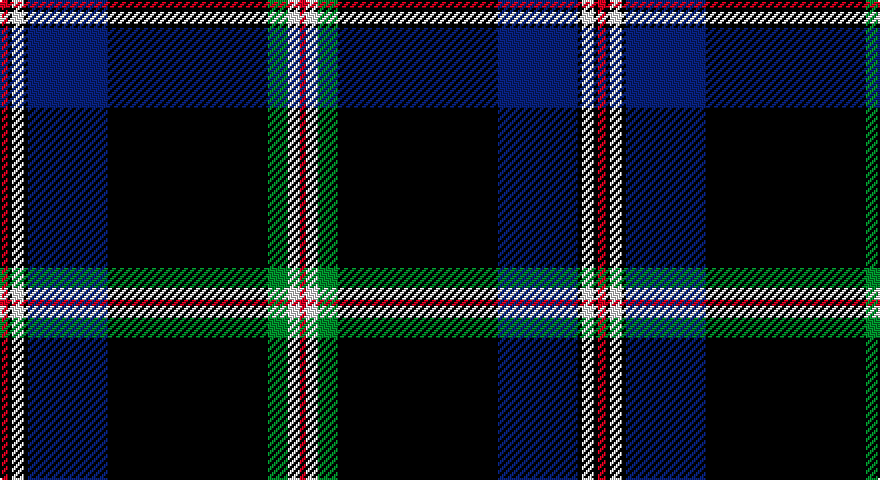 R/4 K2 W6 K2 DB40 K80 G10 W6 R/3 tartan
