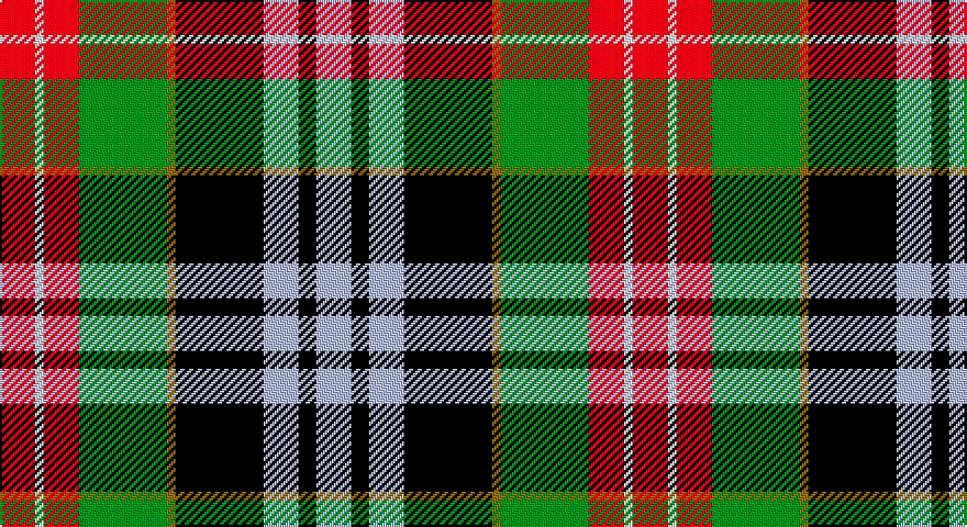 R/16 W4 R16 G40 Y4 K40 LB16 K8 LB/16 tartan