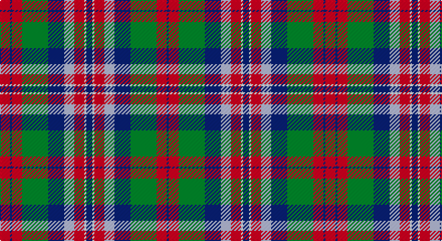 R/10 DB2 R10 G26 DB16 LB10 R10 W2 DB6 W2 R10 LB10 DB16 G26 R10 DB/2 tartan
