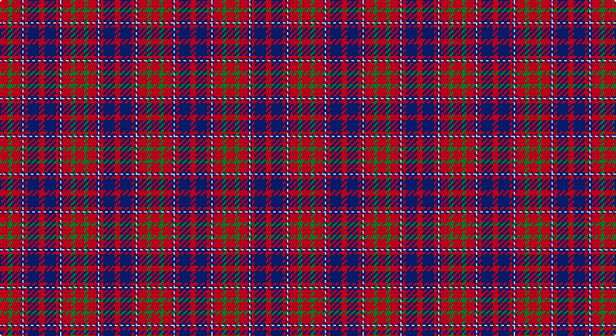 R/6 G3 R6 DB1 W1 DB1 R2 DB8 R/4 tartan
