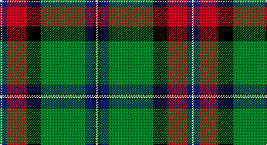 W/4 DB8 R32 K24 G72 DY2 DB12 K4 W/4 tartan