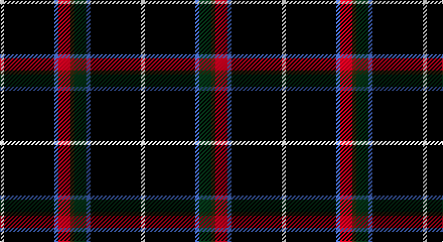 W/4 K50 B4 R12 DY4 DG12 B4 K50 W/4 tartan