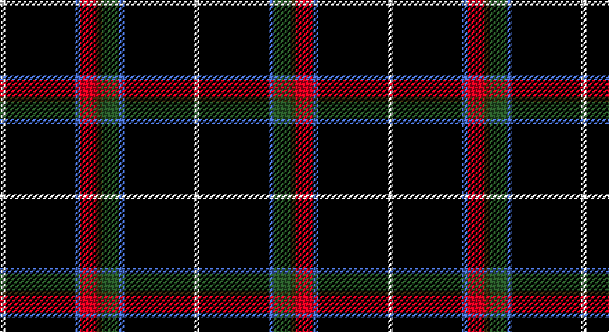 W/4 K50 B4 R12 DY4 DG12 B4 K50 W/4 tartan