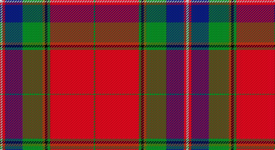 W/4 R4 DB28 G32 Y4 K4 G4 R70 G/2 tartan