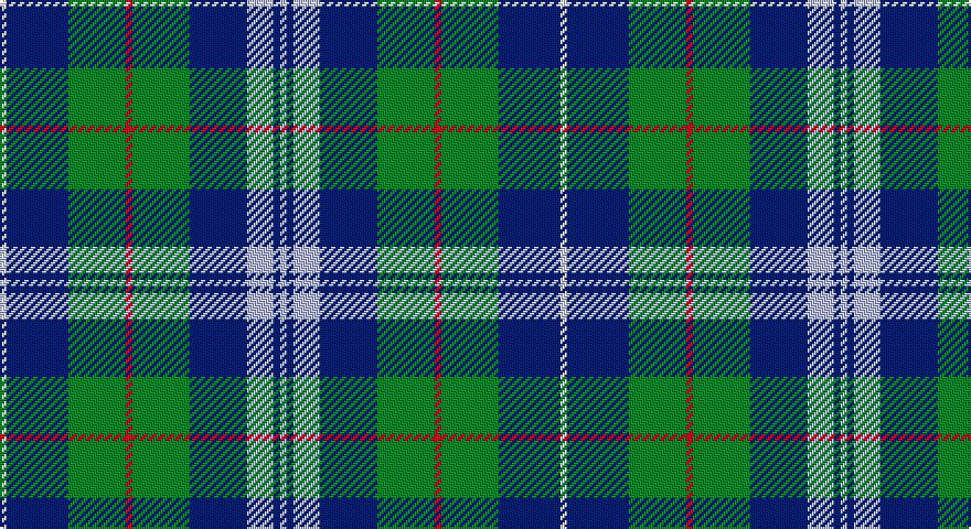W/3 DB28 G26 R3 G26 DB26 LB12 DB3 LB/3 tartan