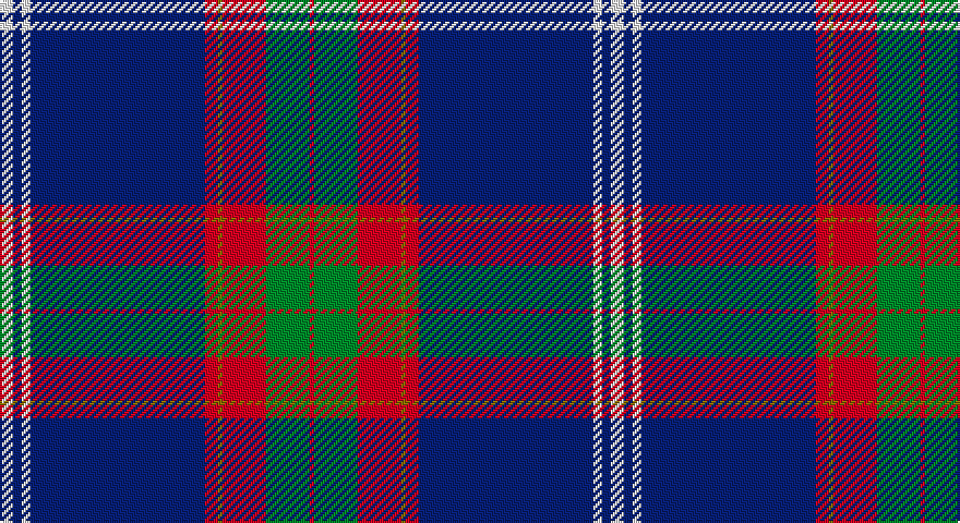 W/6 DB4 W4 DB80 R6 Y2 R20 G20 R/2 tartan