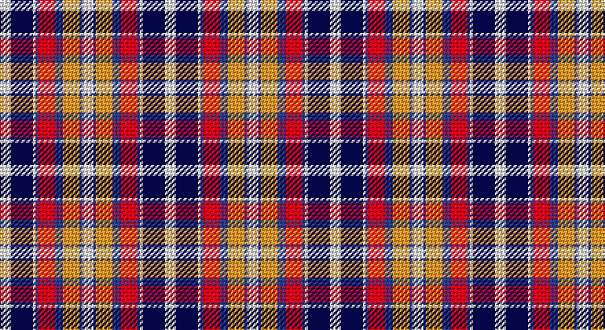 W/8 DB16 W2 DBi2 R12 DBi6 LO12 DBi2 W/8 tartan