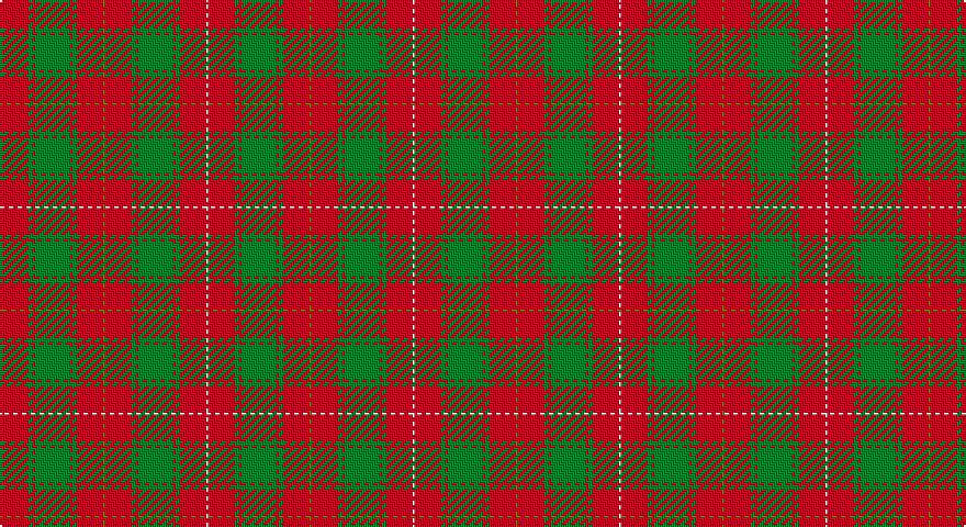 W/1 R12 G2 R1 G16 R1 G2 R12 Y/1 tartan