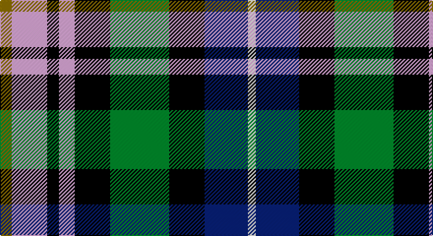 Y/12 LP36 K12 LP16 K36 G60 K36 DB44 W/8 tartan