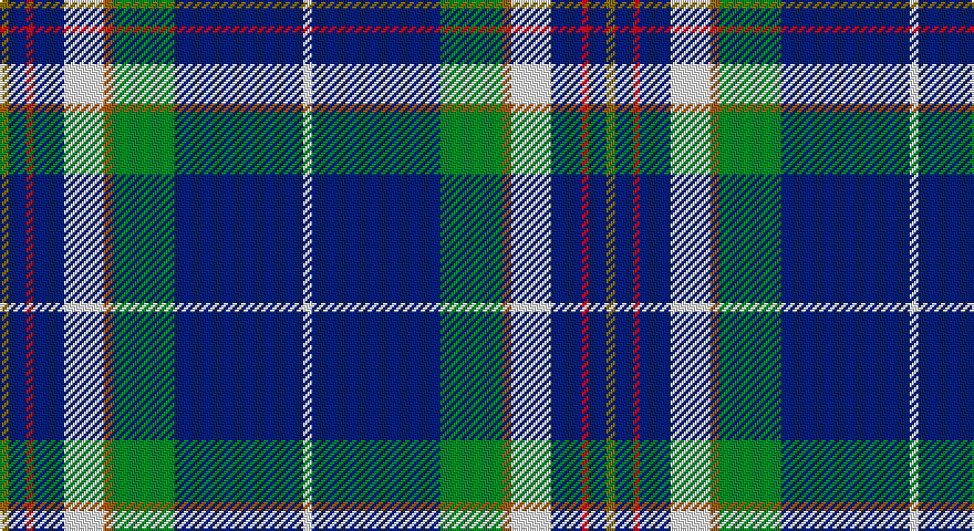 Y/4 DB8 R3 DB14 W18 O4 G28 DB58 W/4 tartan