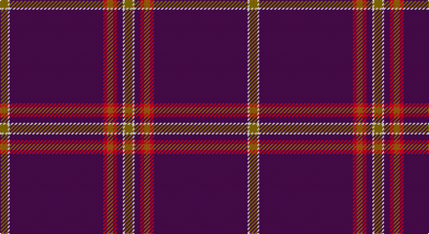 Y/8 W2 DP96 R4 O6 R4 DP6 W2 Y/8 tartan